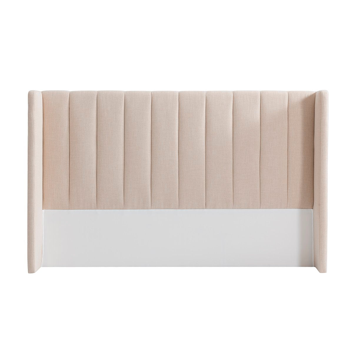 Central Park King Bedhead - Fawn Linen