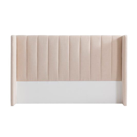 Central Park King Bedhead - Fawn Linen