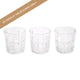 Madison Ave Glass Votive - Set of 3