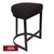 Brooke Black Kitchen Stool - Black Linen