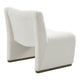 Beau Occasional Chair - White Boucle