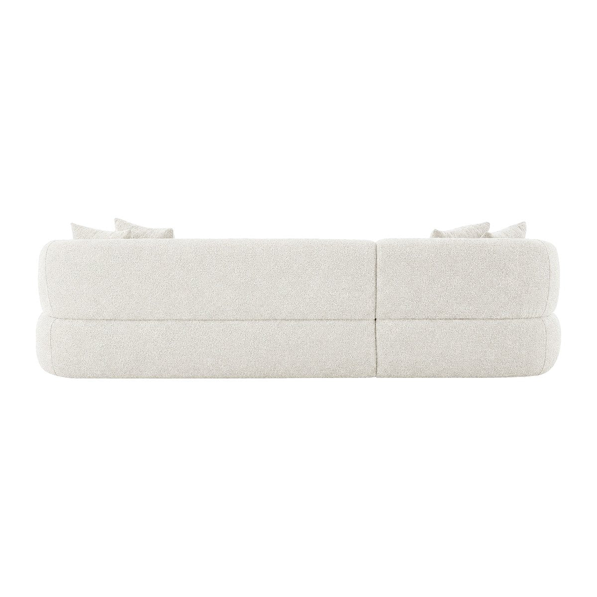 Greenwich Modular 3 Seater Sofa w Left Chaise - Off White