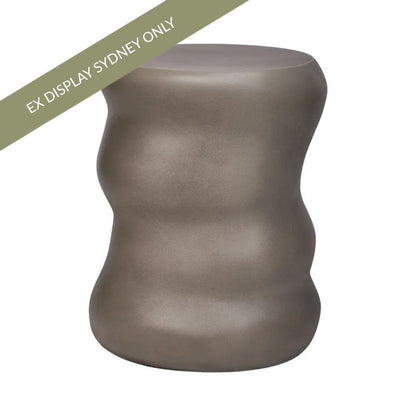 Dune Concrete Stool - Grey - OUTLET NSW