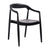 Astrid Ashwood Dining Chair - Black