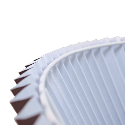 Anya Pleated Empire Shade - Small Espresso