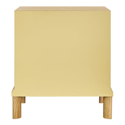 Jill 60x65cm Bedside Table - Oak