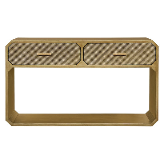 Anderson 140cm Console Table - Antique Gold