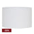 Larissa Drum Shade - Medium White