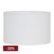 Larissa Drum Shade - Medium White