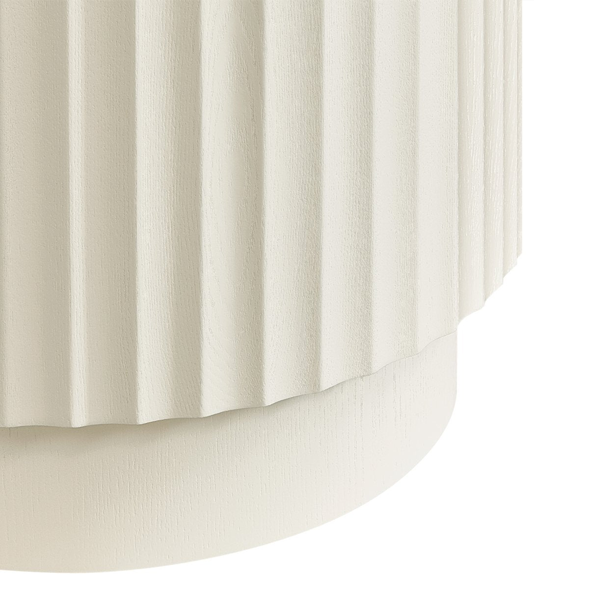 Avery Side Table - Ivory
