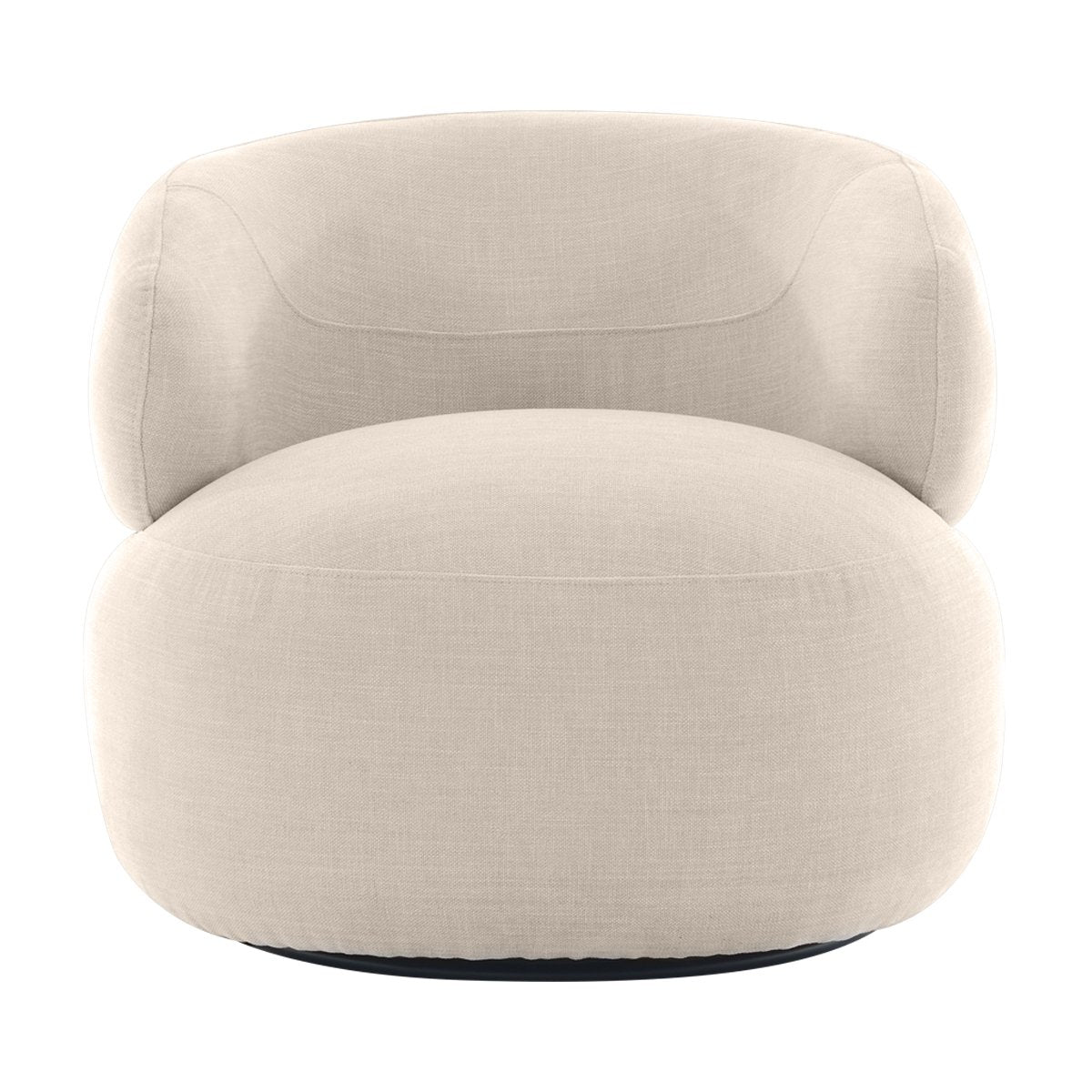 Greenwich Swivel Occasional Chair - Natural Chenille