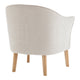 Elsa Occasional Chair - Cream Chenille