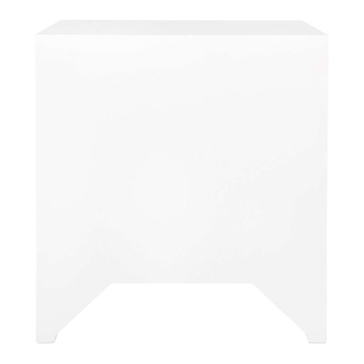 Ariana 67x76cm Bedside Table - White