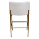 Leon Kitchen Stool - Natural Linen