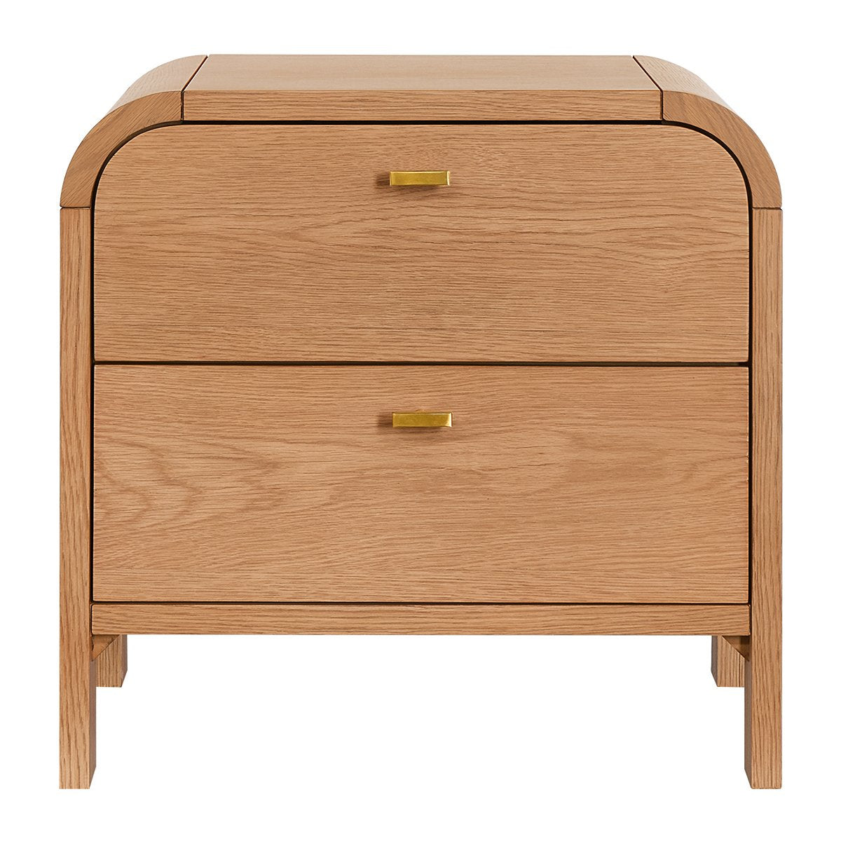 Chisholm 60x60cm Bedside Table - Natural Oak