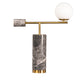 Zamora Marble Table Lamp - Grey