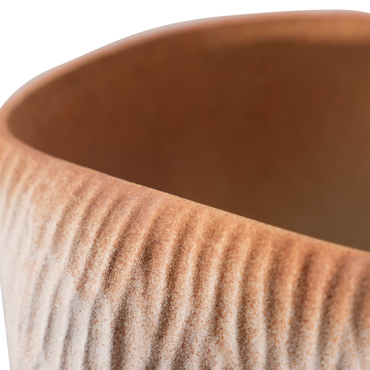 Maeve Porcelain Vase - Large Terracotta