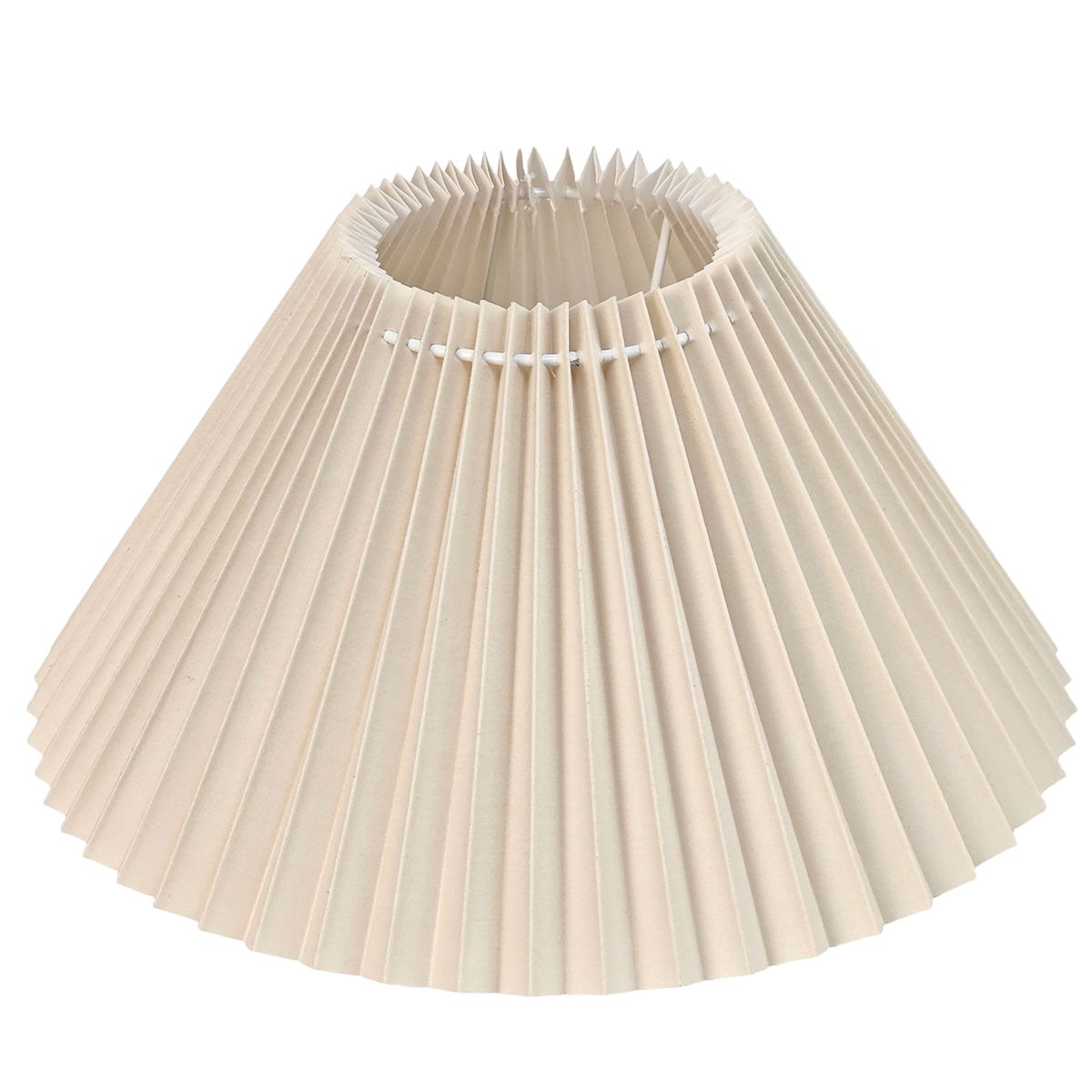 Anya Pleated Empire Shade - Medium Off White  - Bulk Buy Qty 5
