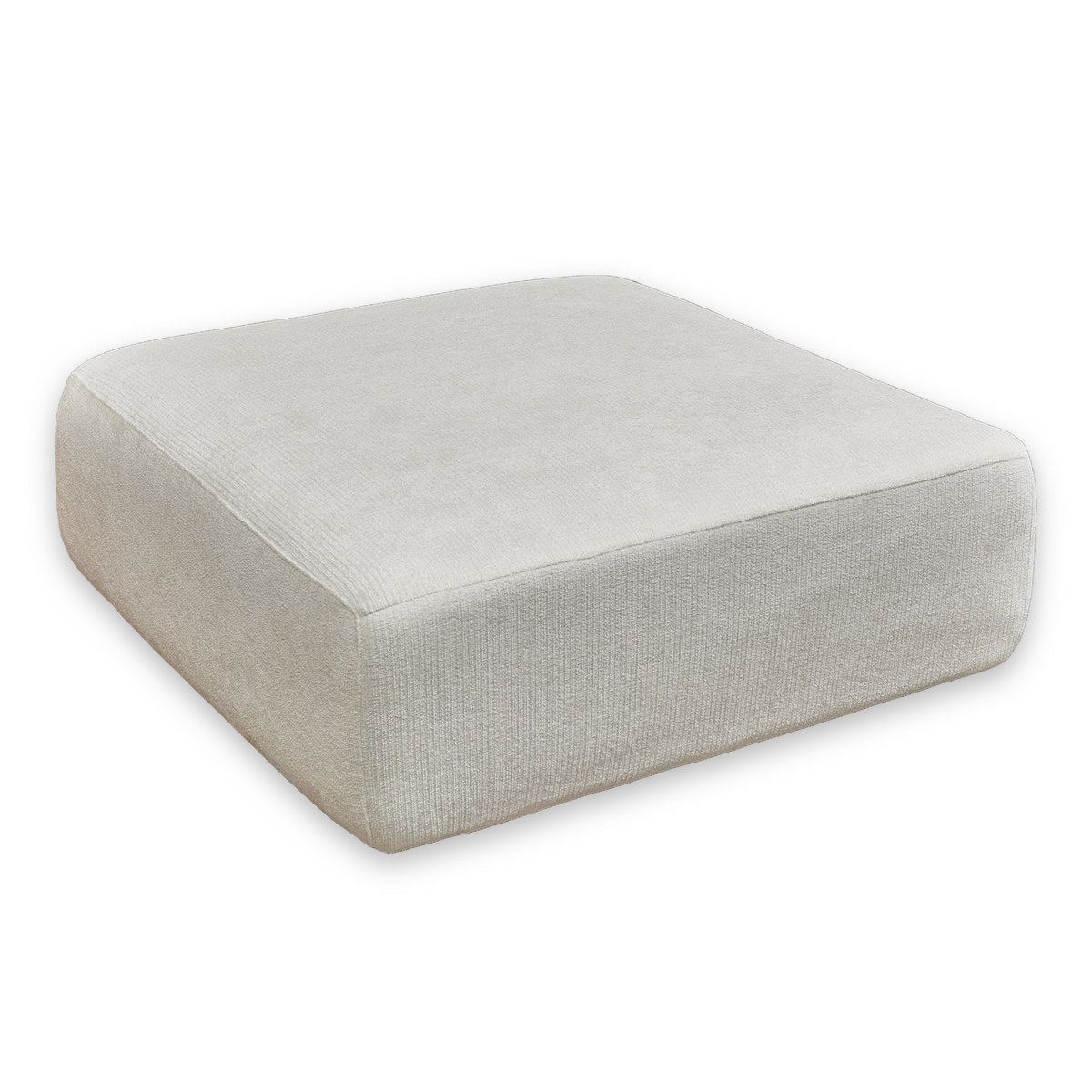 Freya Ottoman Stool - Off White