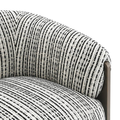 Napa Arm Chair - Black & White