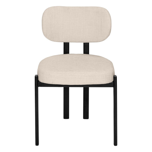 Stuart Dining Chair - Natural Chenille
