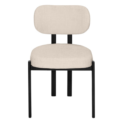 Stuart Dining Chair - Natural Chenille