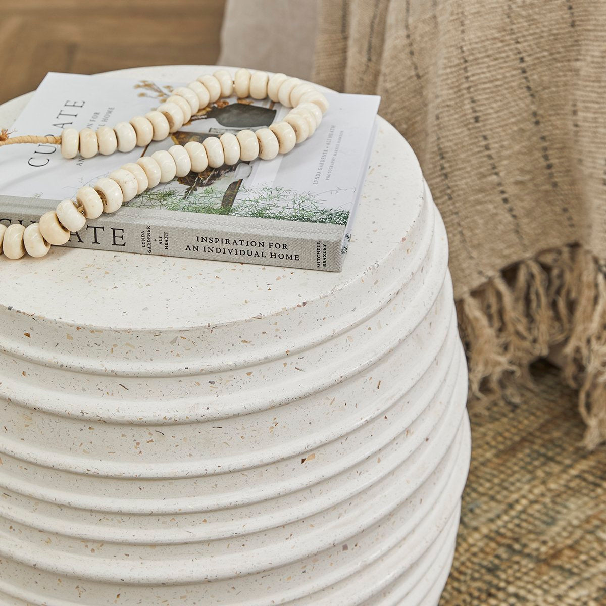 Casa Concrete Stool - Terrazzo ** Offline pending re-order