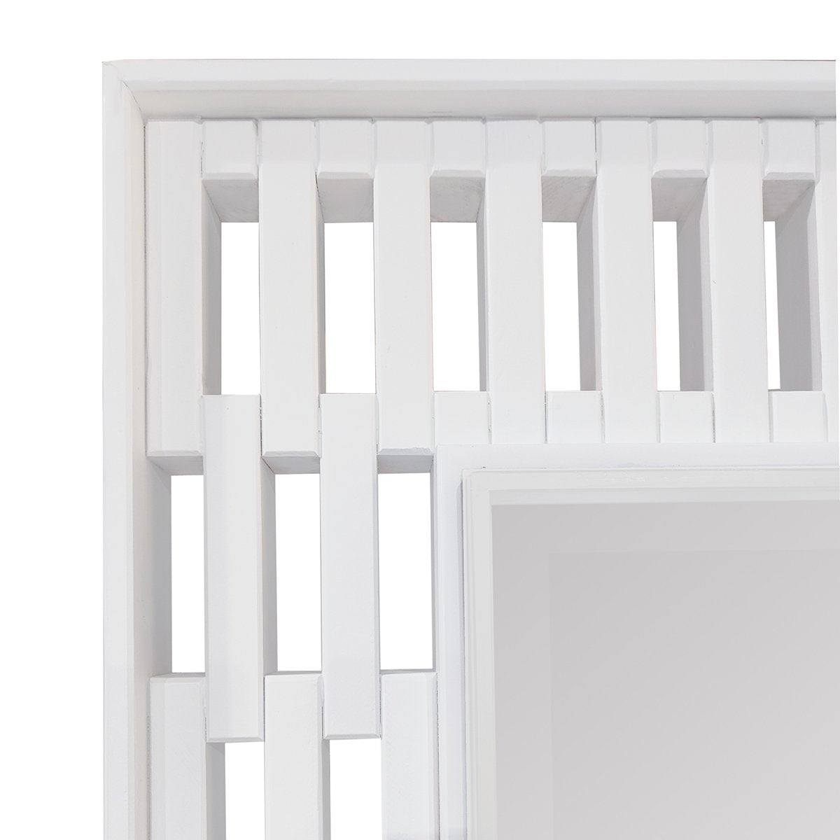 Appin Floor Mirror - White