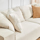 Midtown 4 Seater Sofa - Natural Linen