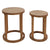 Cadie Nesting Side Tables - Walnut