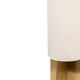 Samara Alabaster Table Lamp - Brass