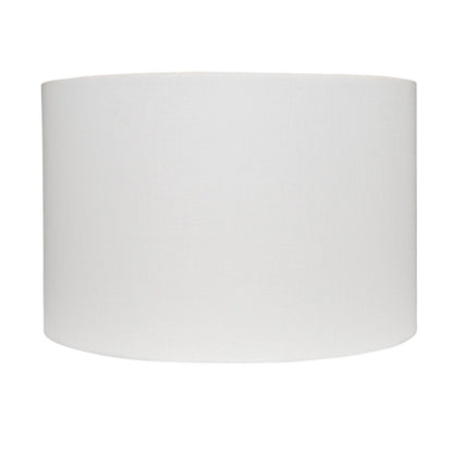 Essex Table Drum Shade - White
