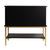 Aimee Bedside Table - Large Black