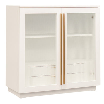 Santiago Bar Cabinet - White