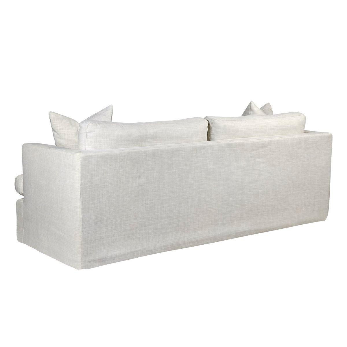 Birkshire 3 Seater Slip Cover Sofa - Off White Linen