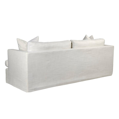 Birkshire 3 Seater Slip Cover Sofa - Off White Linen