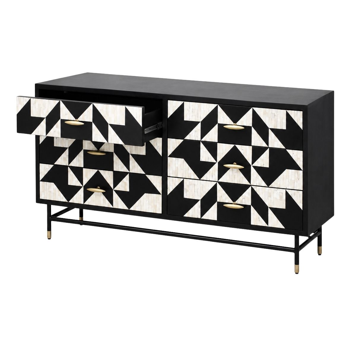 Huxton 160cm 6 Drawer Chest