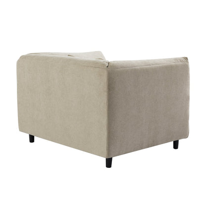 Dominic Arm Chair - Wheat