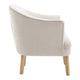 Elsa Occasional Chair - Cream Chenille