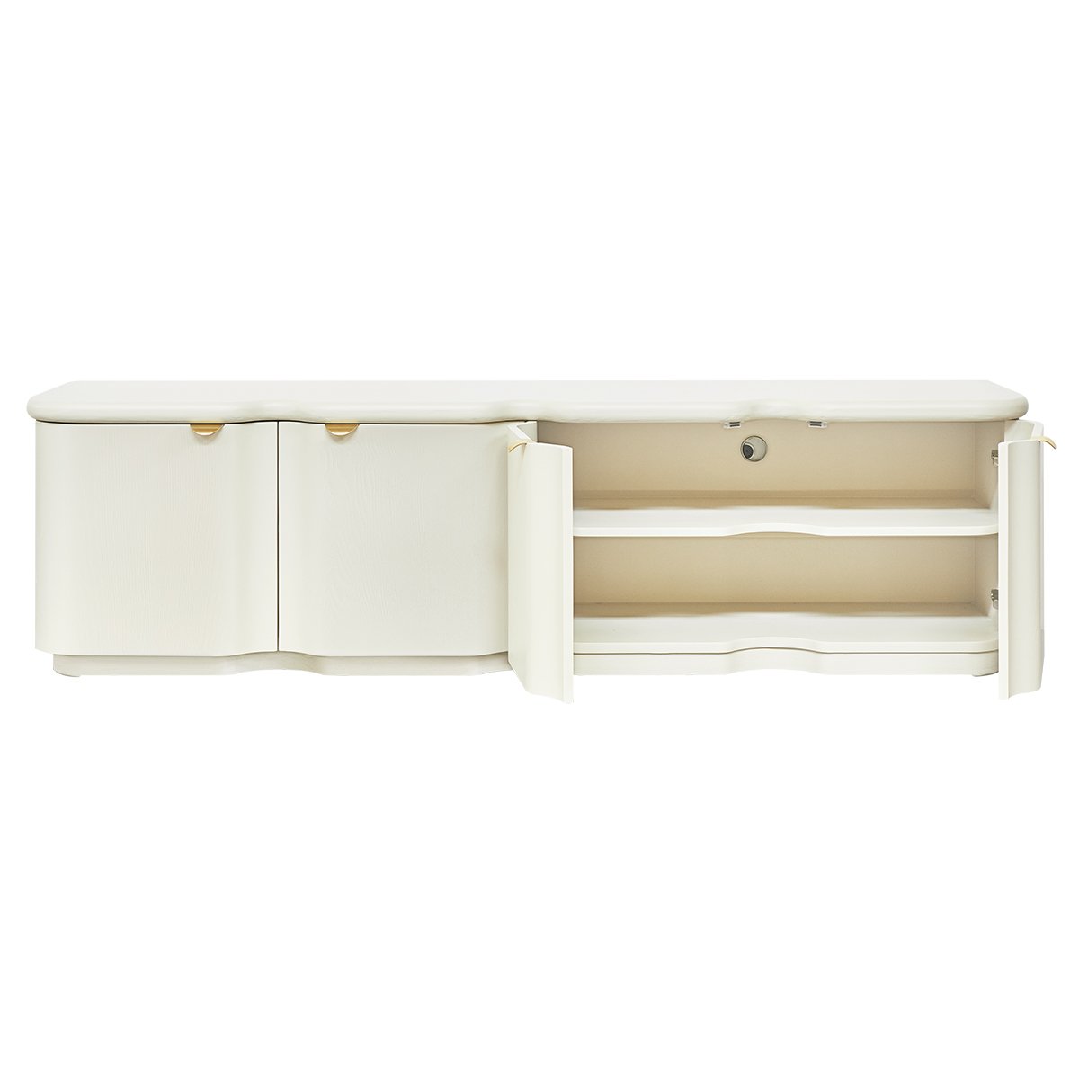 Lina 180cm Lowline Buffet - Ivory