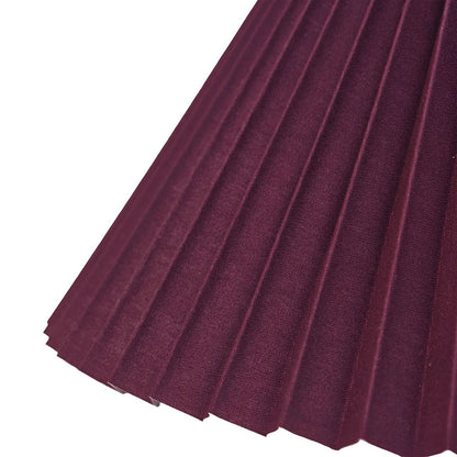 Anya Pleated Empire Shade - Medium Plum