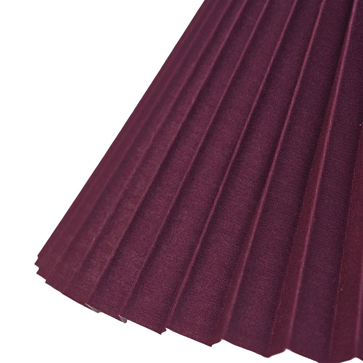 Anya Pleated Empire Shade - Medium Plum