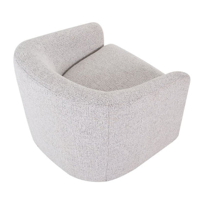 Bellevue Swivel Arm Chair - Salt & Pepper