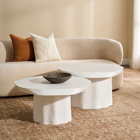 Sorrento Coffee Table - Small White