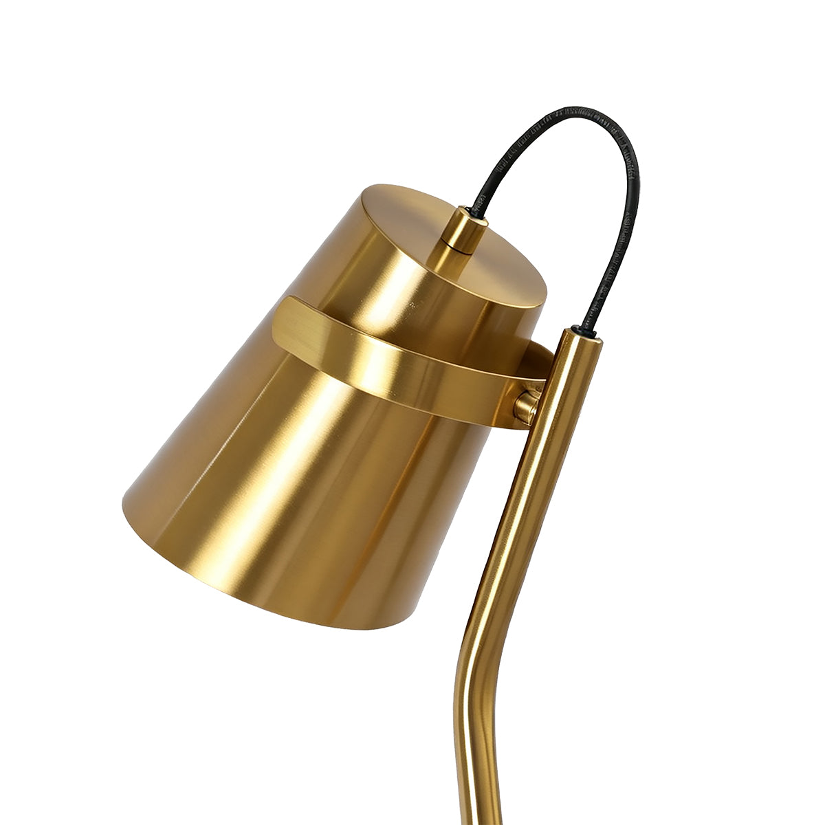Janus Floor Lamp - Antique Brass