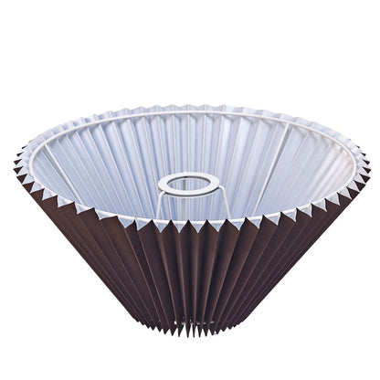 Anya Pleated Empire Shade - Medium Espresso