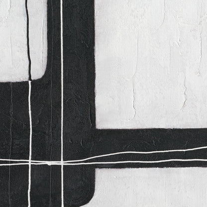 Dark Geometry Series I  90x120cm Canvas Painting