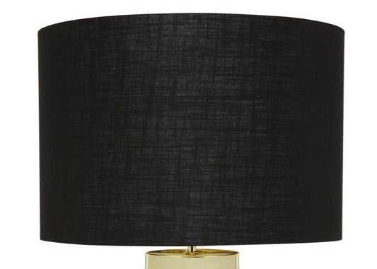 Cleo Table Drum Shade - Black
