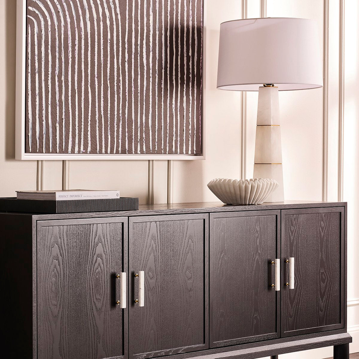 Dublin Alabaster Table Lamp