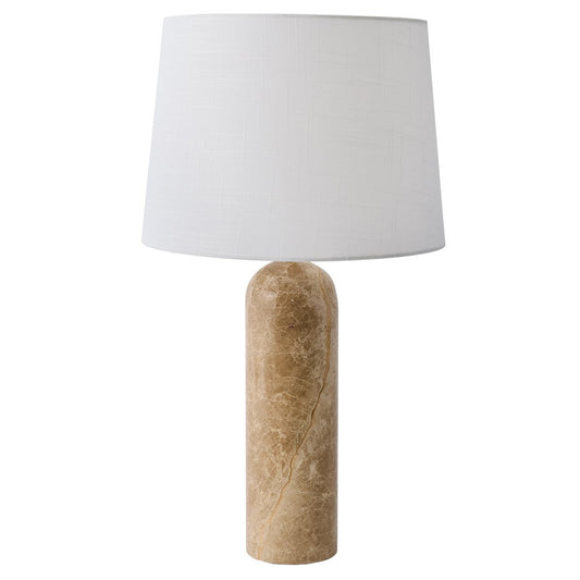 Westmont Marble Table Lamp - Moscato Beige